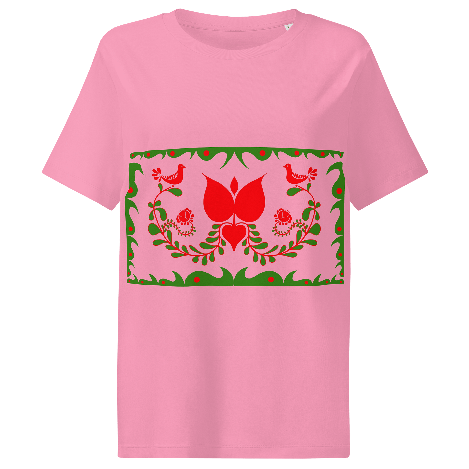 Folk Art Hungarian Harmony Organic Cotton Tee product image (1)