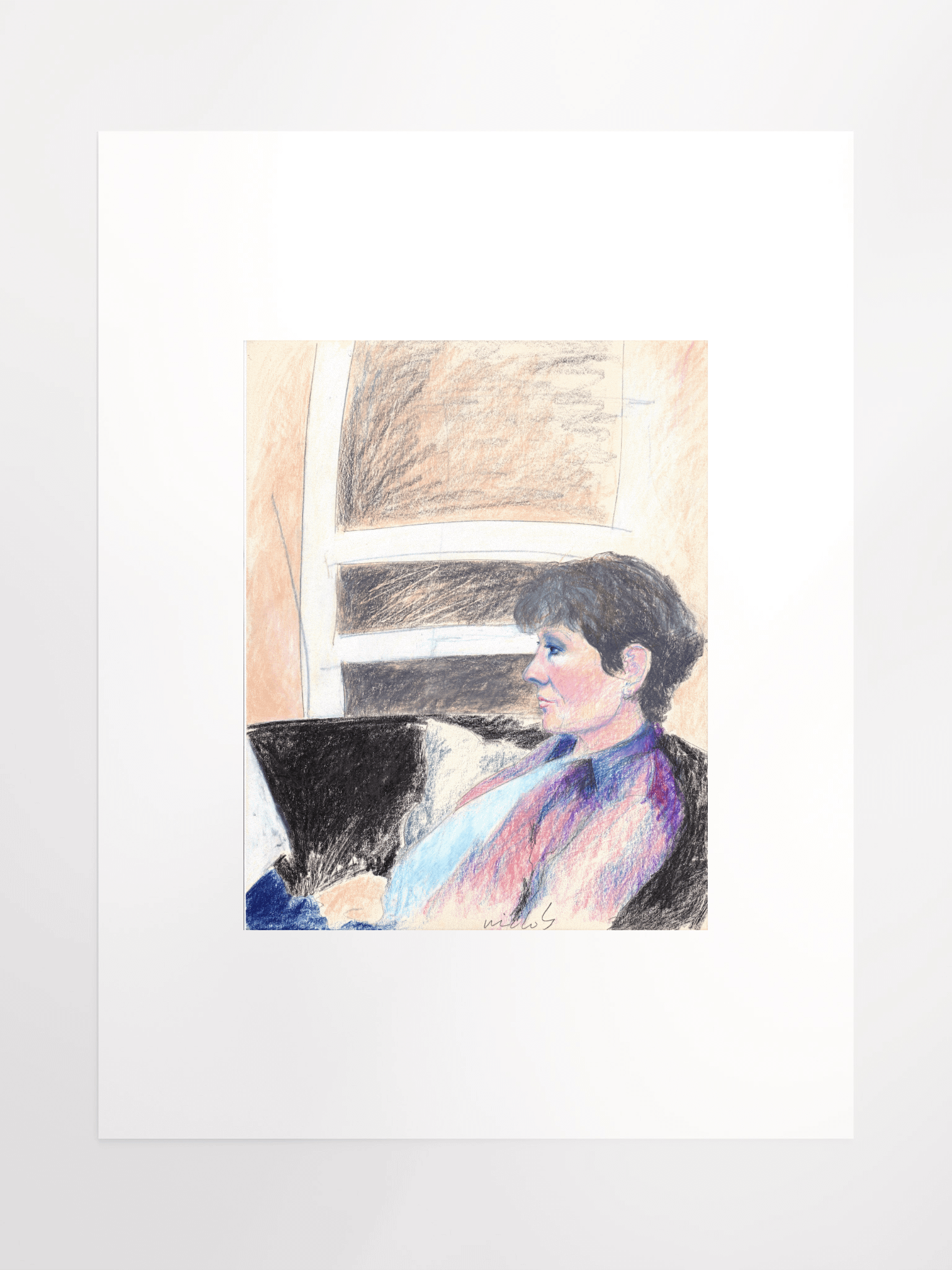 Sandra Writing 03.25.83 print product image (2)