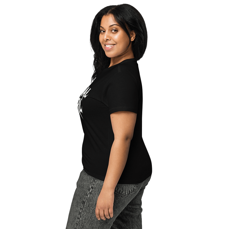 Womens Final Girl White on Black Tee product image (7)