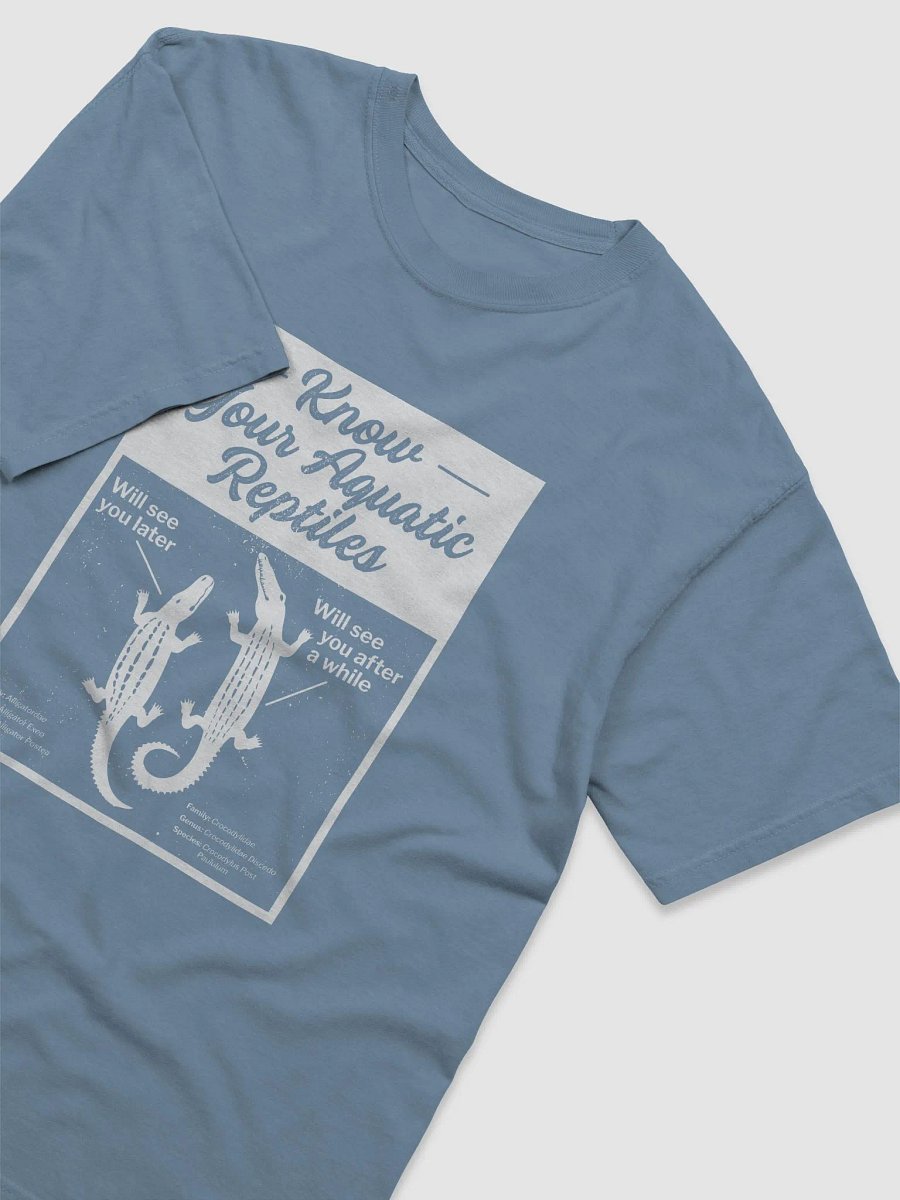 Know Your Aquatic Reptiles Tee product image (1)