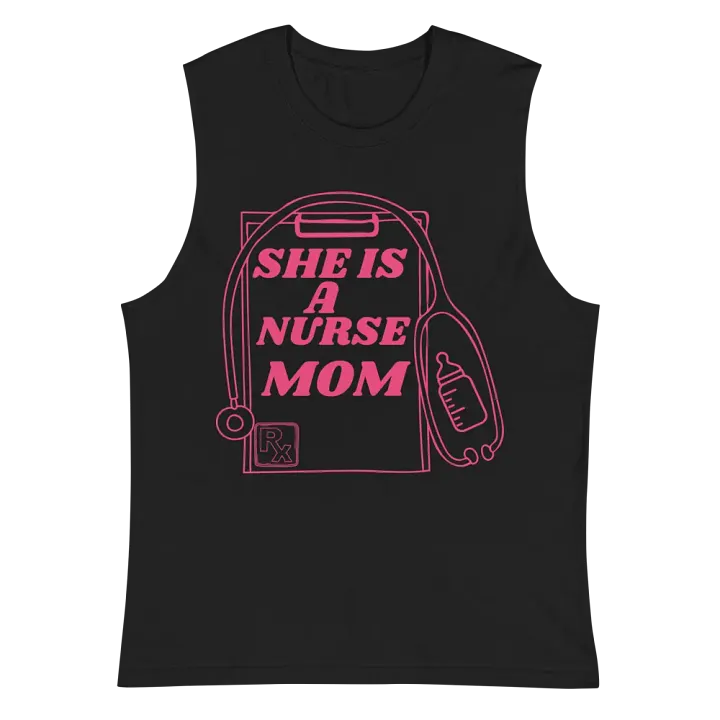 Nurse Mom Muscle Tank product image (3)