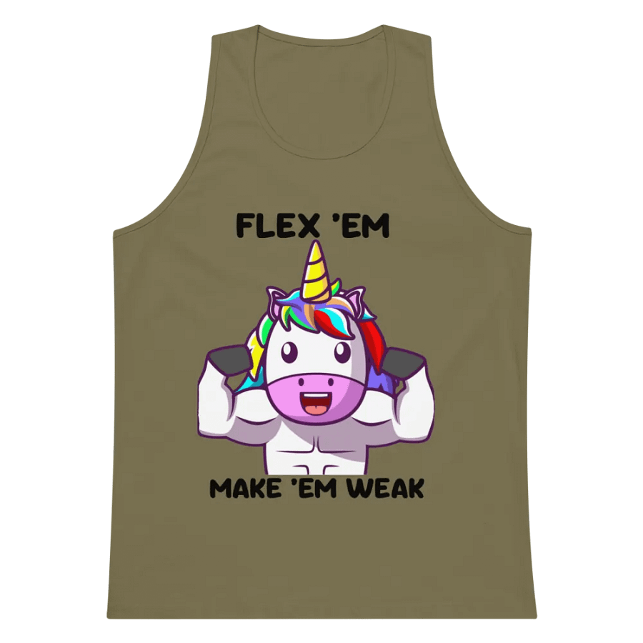 Flex 'em Make 'em Weak Tank product image (2)