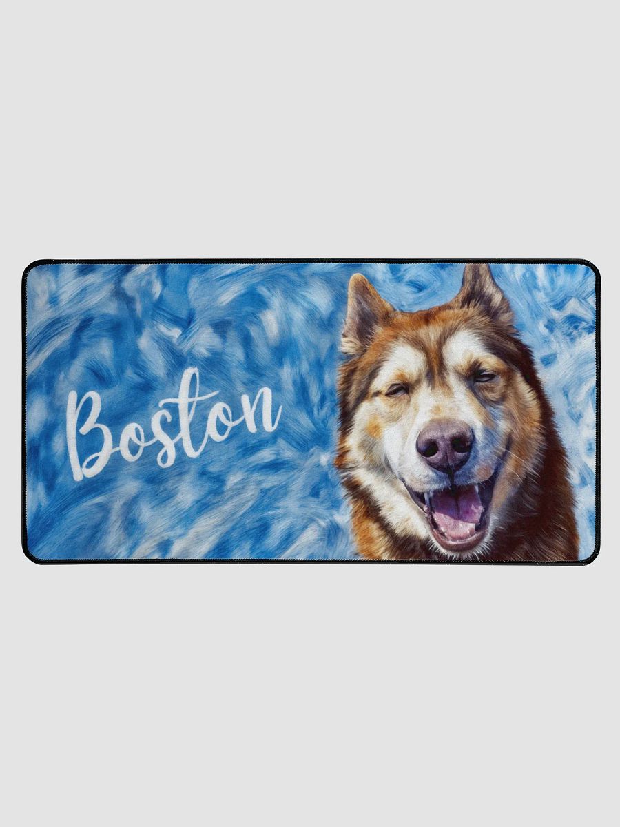 YOUR BEST FRIEND! / DESK MAT WITH PERSONALIZED NAME / 15,5" x 31,5" product image (3)