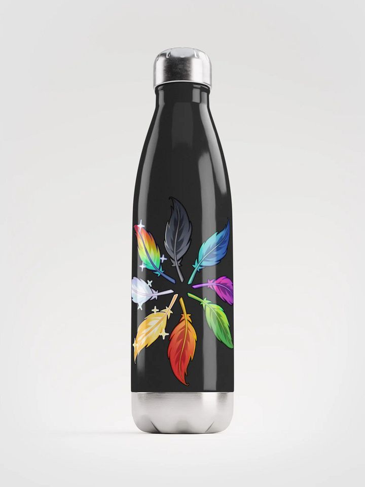 Circle of Feathers Stainless Steel Water Bottle product image (2)