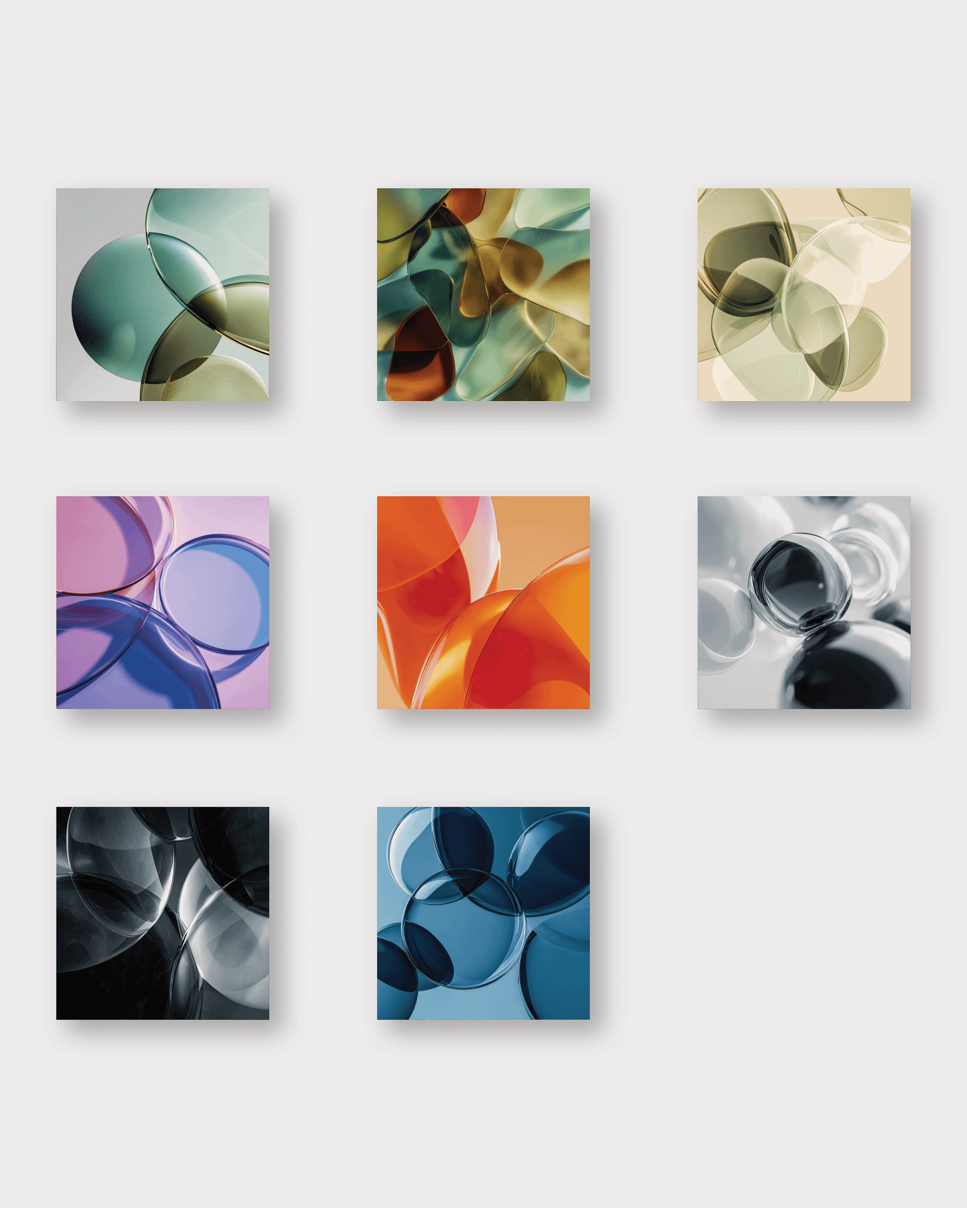 Aqua Glass 8K Wallpaper Pack product image (10)