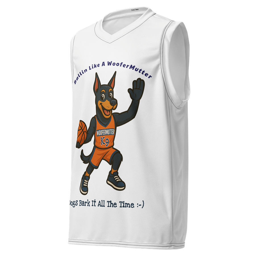 Doberman-Pinscher Unisex Basketball Jersey product image (3)