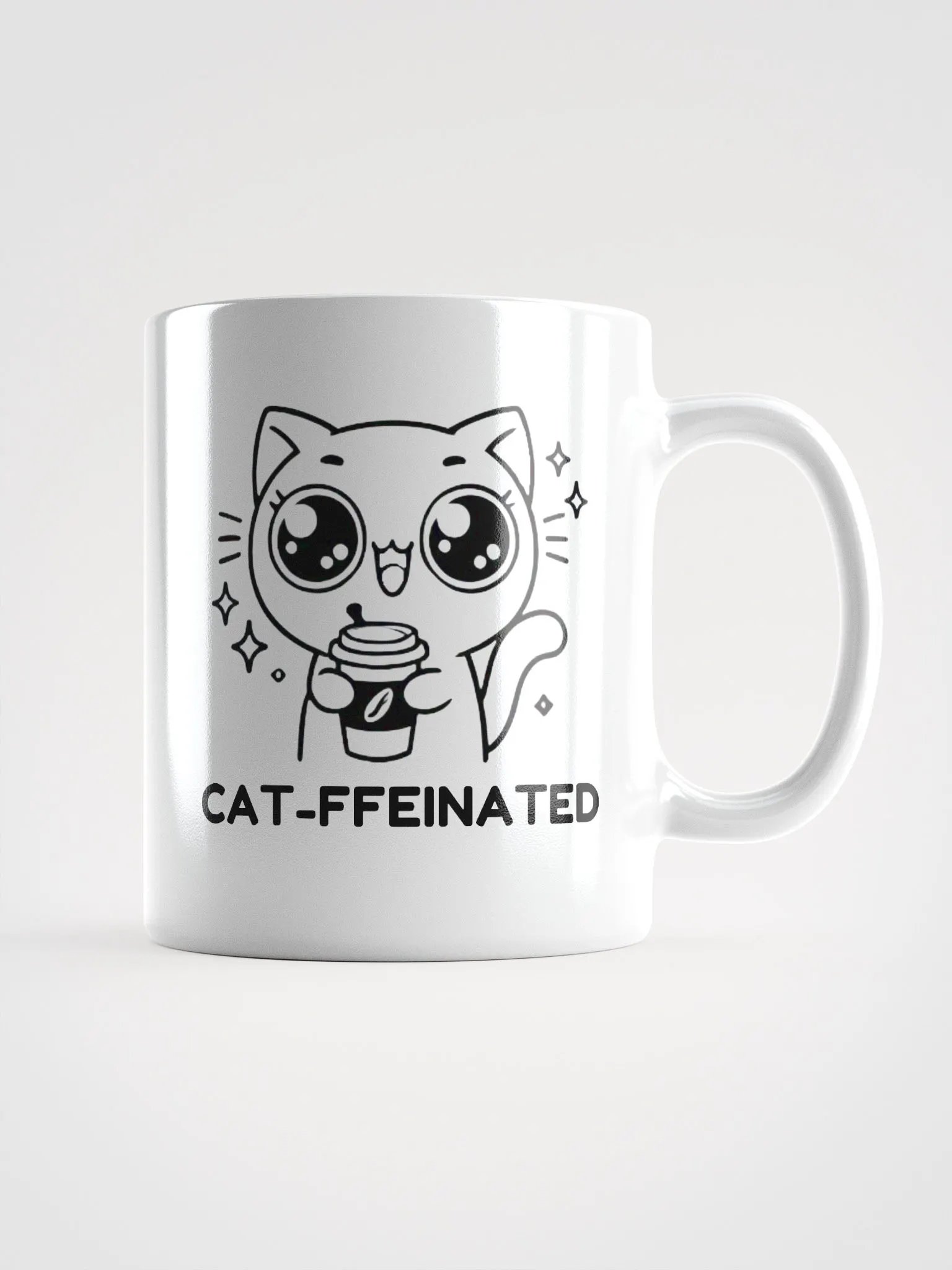 Cat-ffeinated - Coffee Mug product image (3)