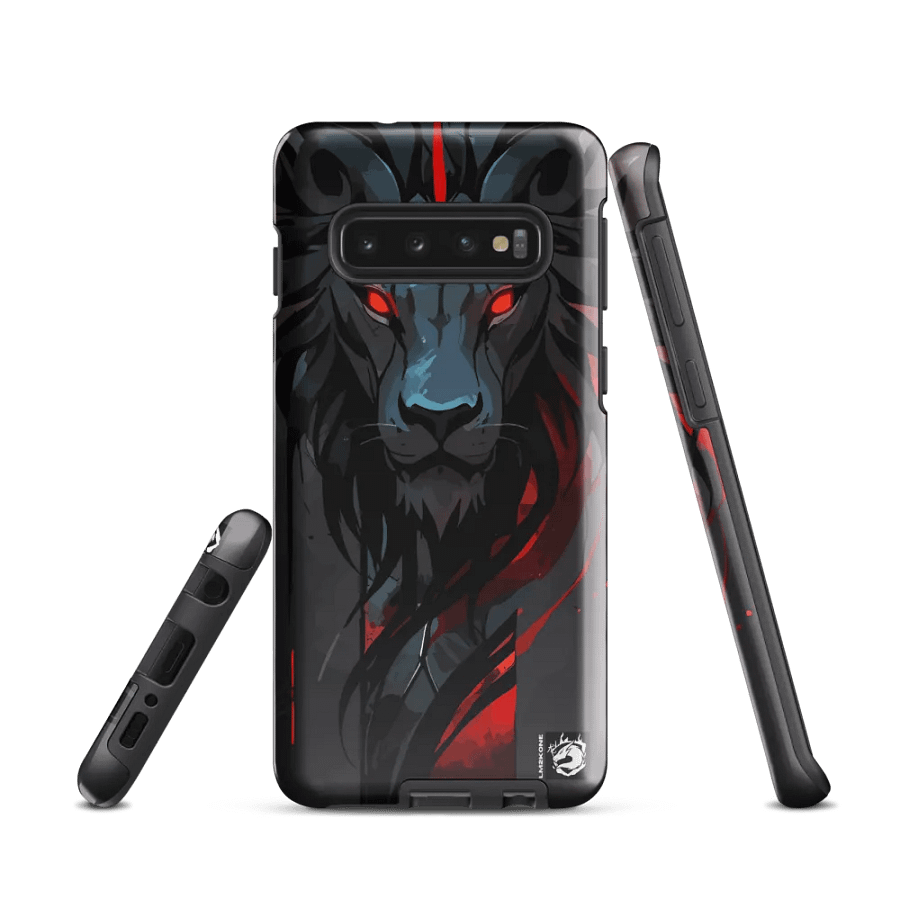 Mystic Lion Blue & Red Tough Case product image (1)