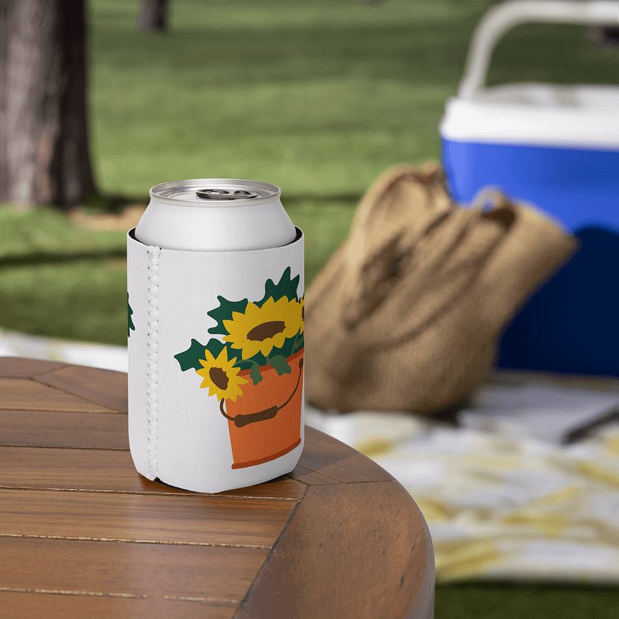 Sunflower Serenity Can Cooler product image (5)