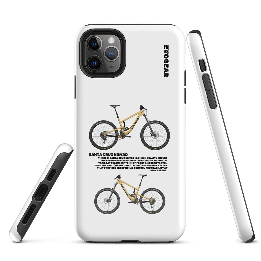 White Santa Cruz Nomad iPhone Case product image (5)