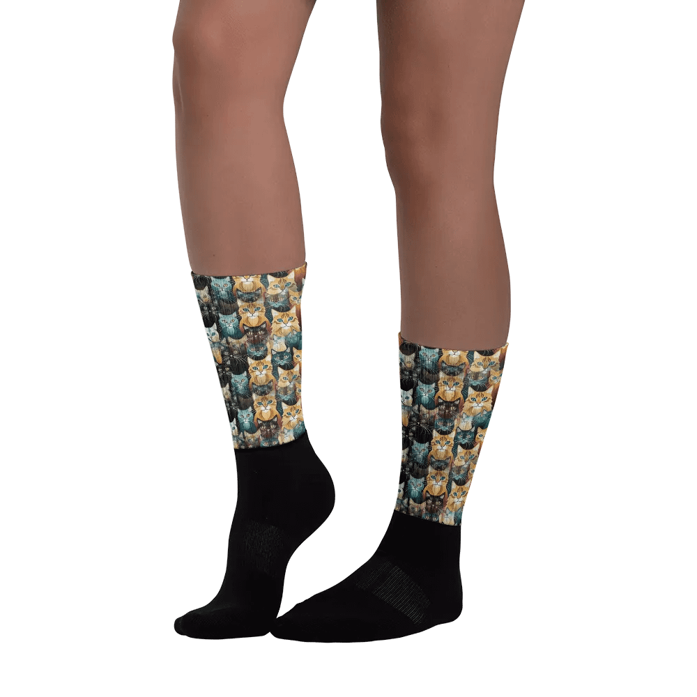 Katz Katz Katz Black Foot Socks product image (6)
