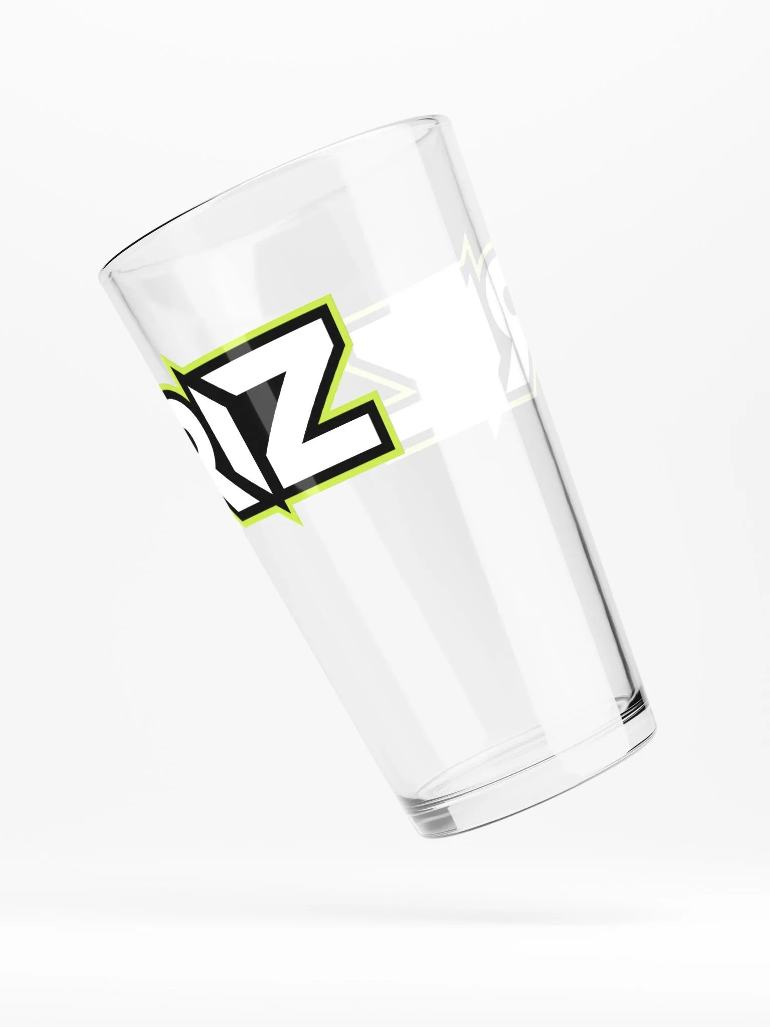 Riz Logo Pint Glass product image (4)
