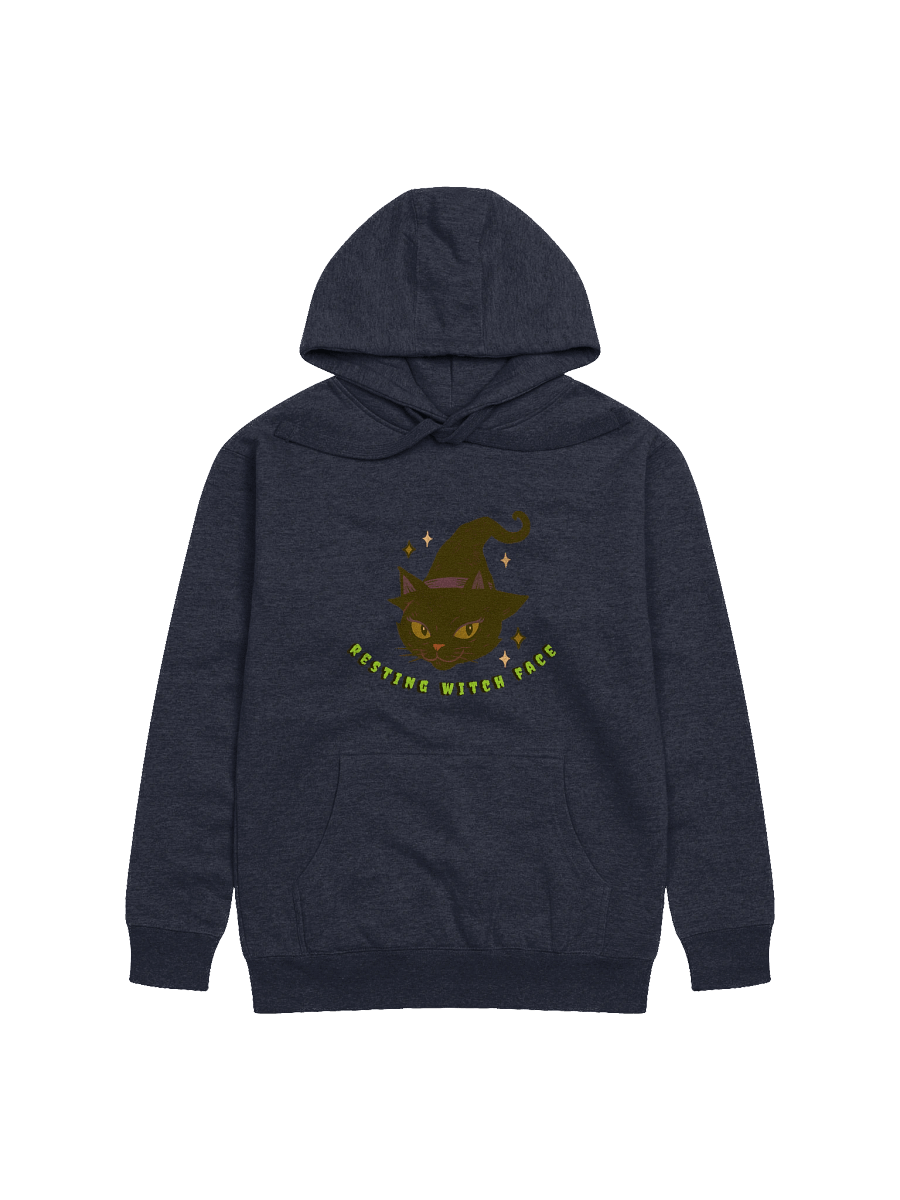 Resting Witch Face Cat Unisex Hoodie product image (1)