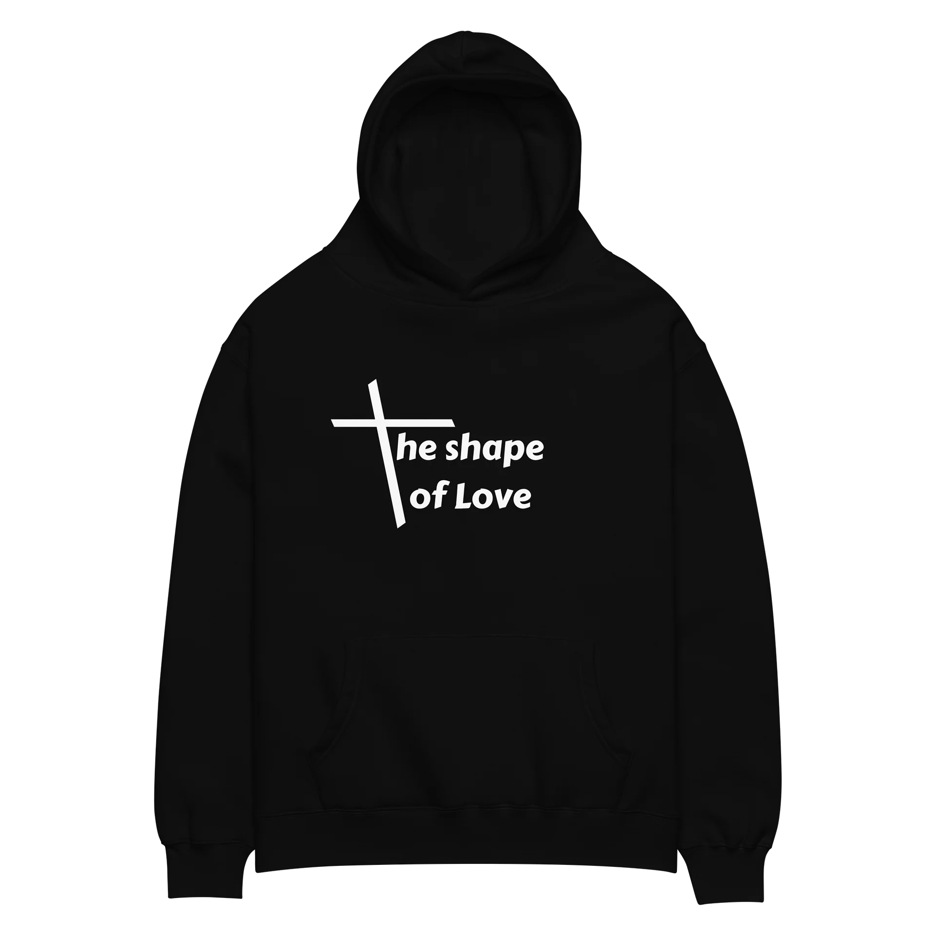 The shape of love hoodie product image (2)