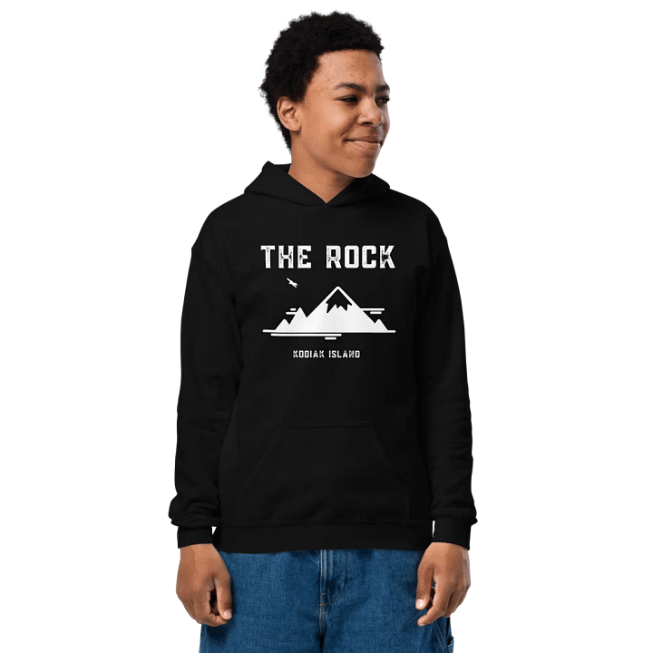 The Rock Kid's Hoodie (White) product image (1)