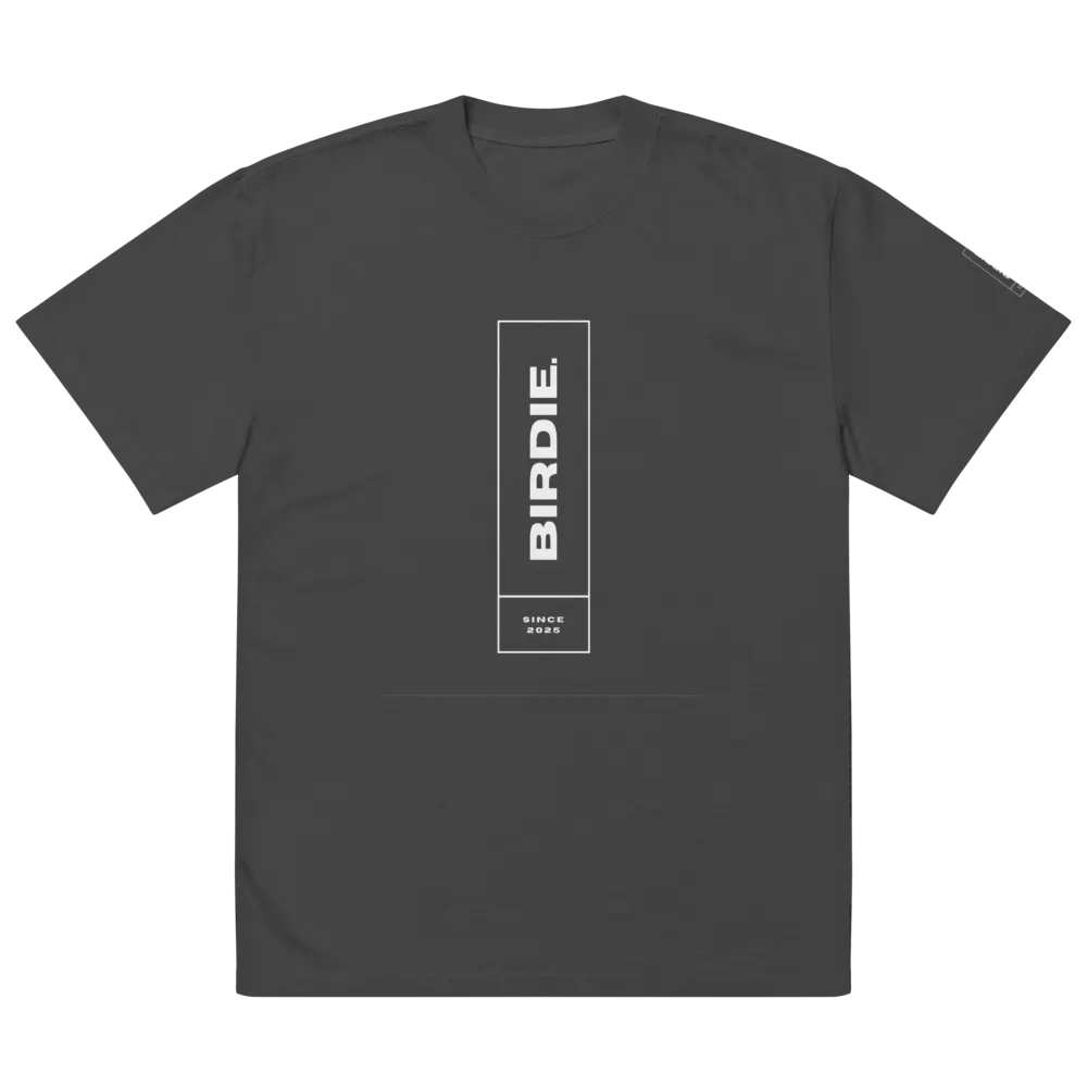 Oversized BIRDIE Since 2025 Premium Faded Tee product image (3)