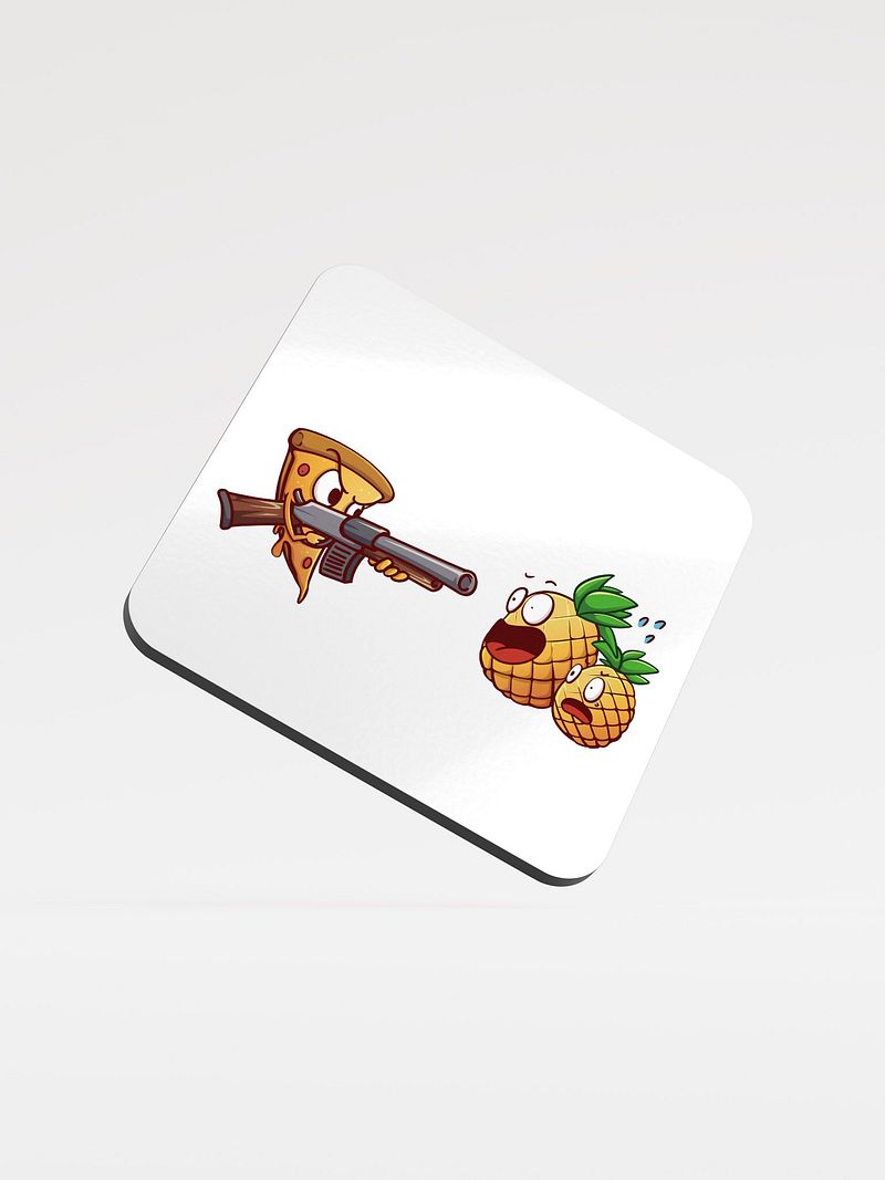 Pizza Hates Pineapple Coaster