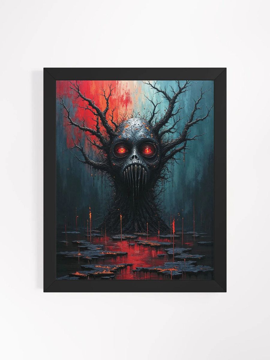 Skull Tree Framed Print product image (19)