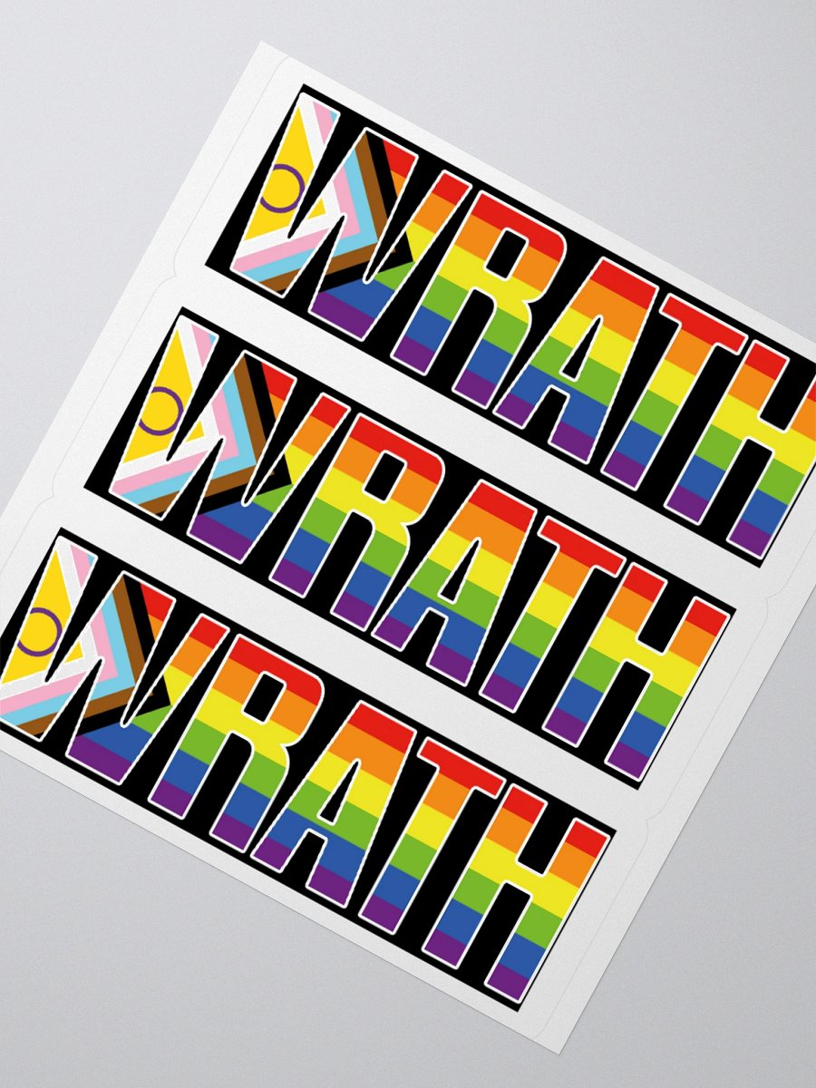 WRATH 2023 bubble free stickers product image (6)