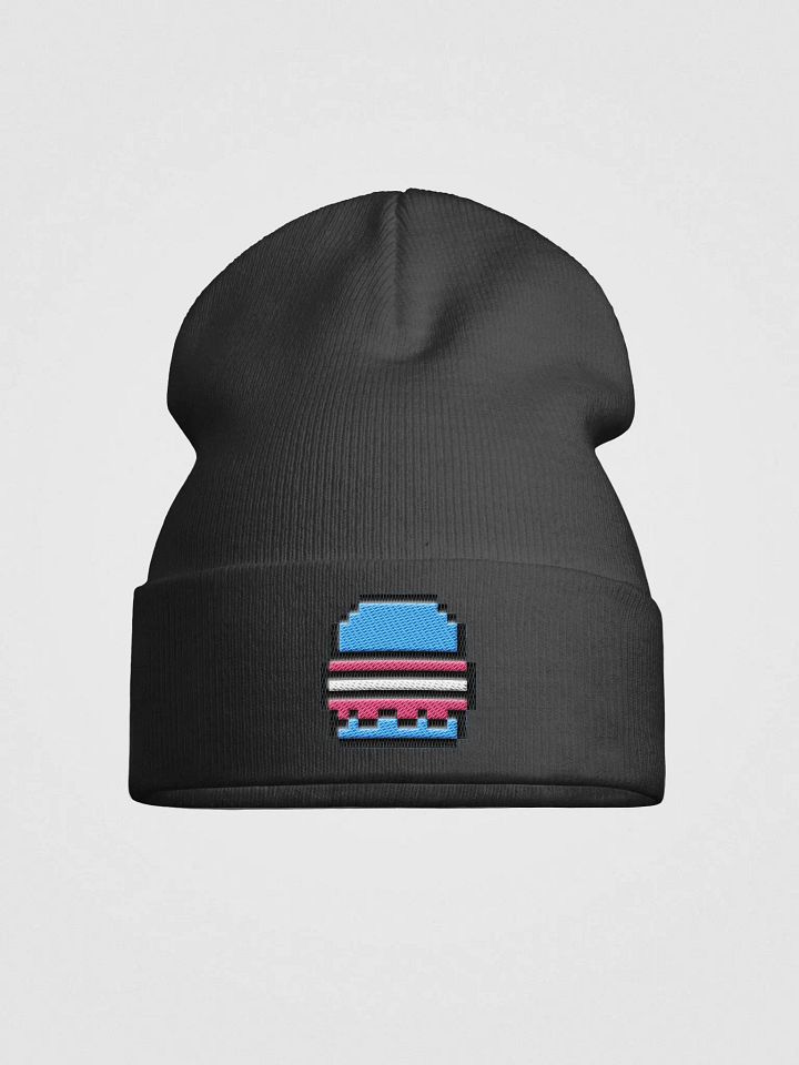 Transgender Pride Bun Beanie product image (1)