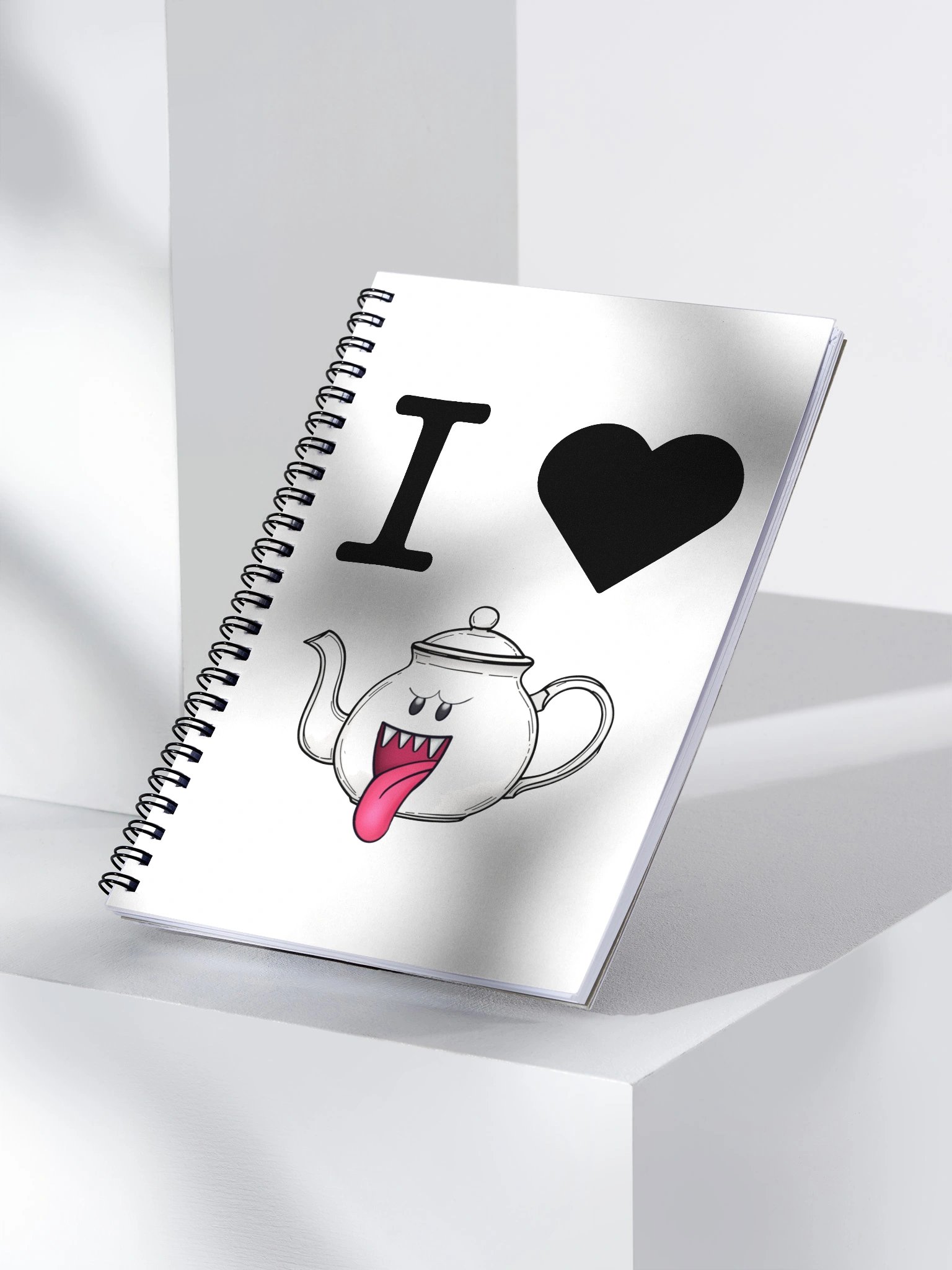 I Love Boo-Tea Spiral Notebook product image (3)