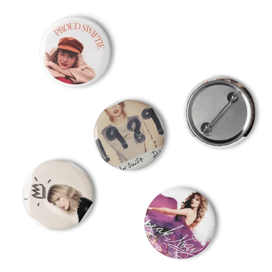 Set of 5 Taylor Swift pins product image (15)