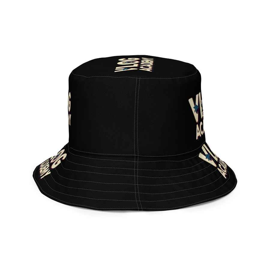 Vlog Academy All-Over Print Reversible Bucket Hat product image (4)