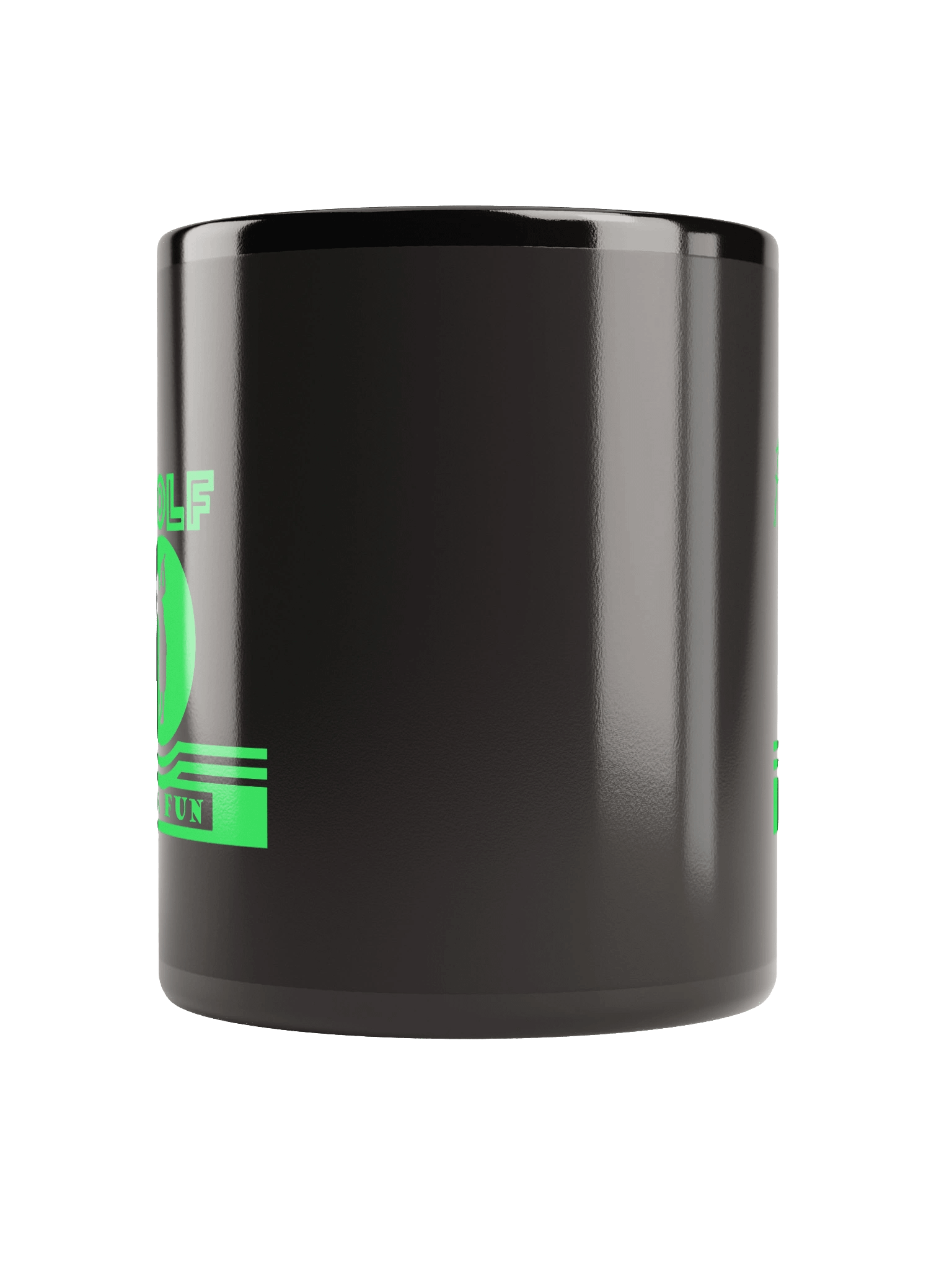 'Golf for Fun' Black Mug product image (6)