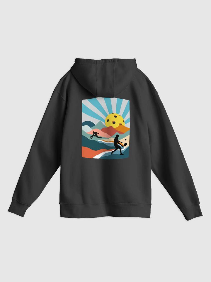 Discover Pickleball Premium Hoodie Dark Colors product image (2)
