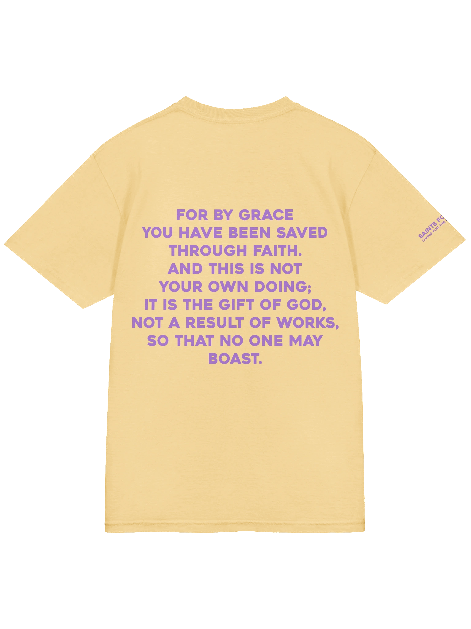 By Grace Through Faith Cross T-Shirt product image (6)