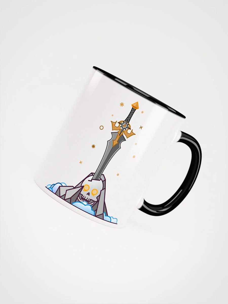Sword in the Skull - Argent Variation - Ceramic Mug w/Color product image (4)
