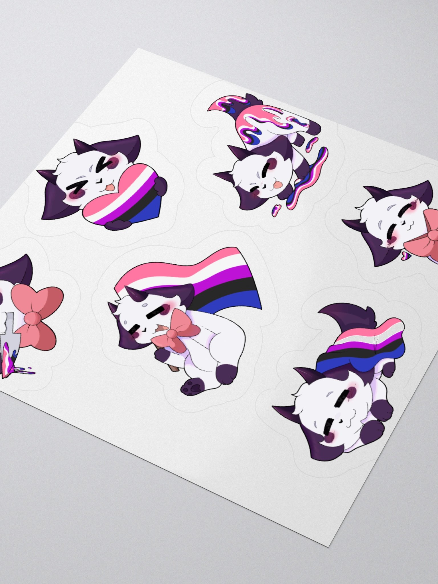 PRIDE/Genderfluid Sticker Sheet product image (3)
