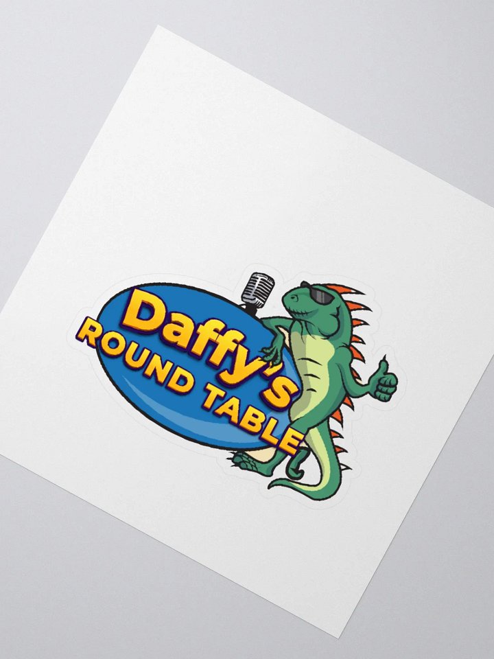 Daffy's Round Table Classic Logo Sticker! product image (2)