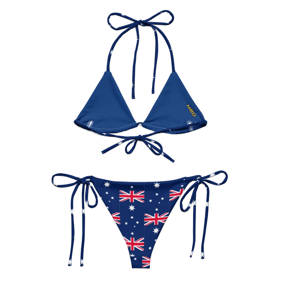 Women's Aussie Flag All-Over Bikini product image (3)