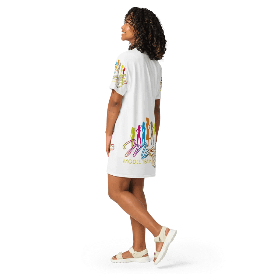 MOETTES PASSION WHT T SHIRT DRESS product image (11)