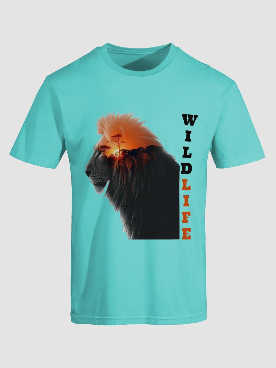 Wildlife Sunset Lion T-Shirt product image (29)