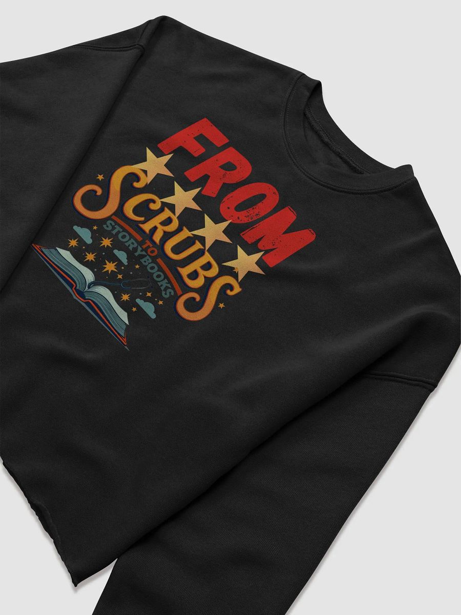 Whimsical Scrubs to Storybooks Crop Sweatshirt product image (19)