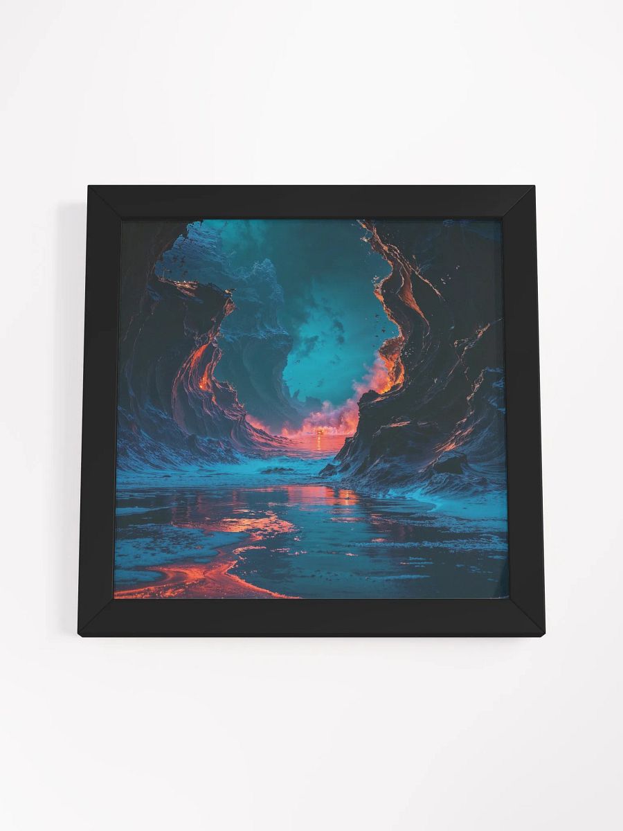 Veins of Fire, Breath of Ice Framed Print product image (39)