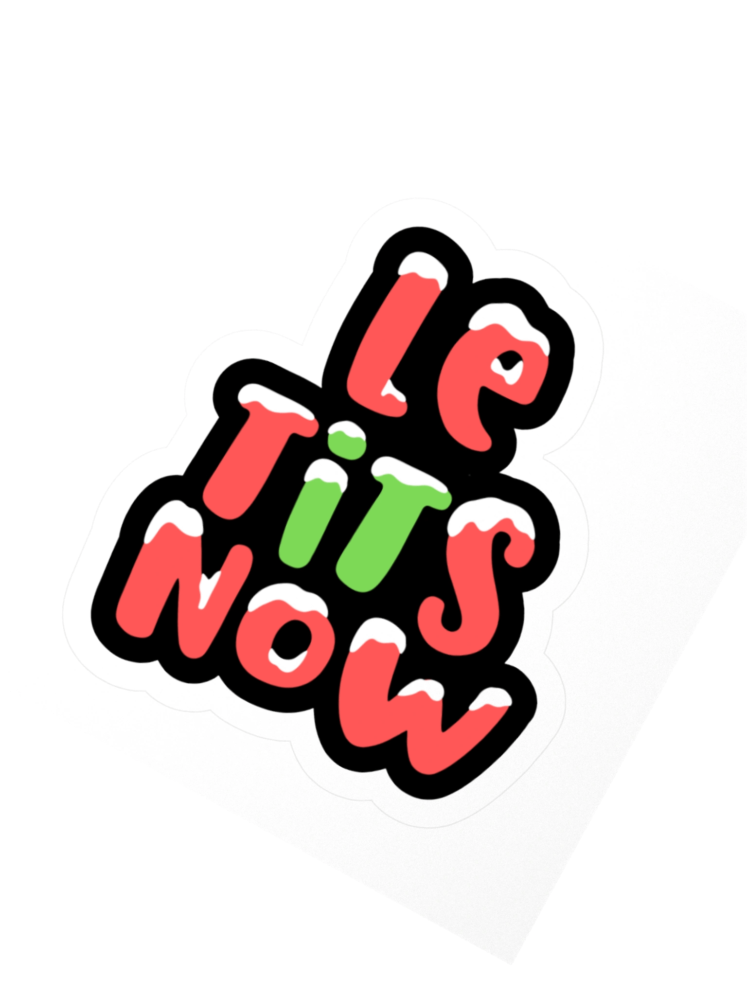 LeTitSnow Sticker product image (4)