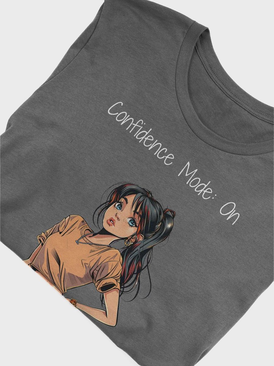 Confidence Mode: On - Manga T-shirt product image (4)