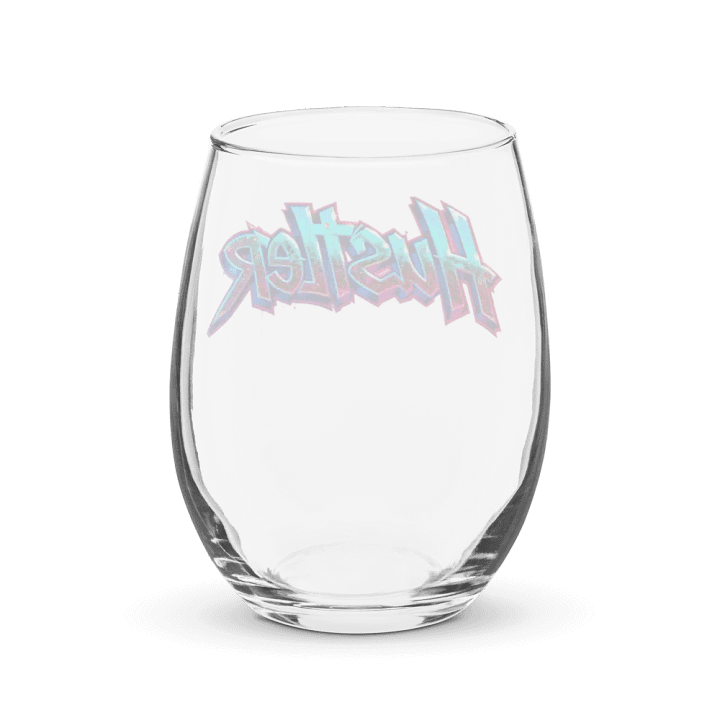 Dynamic Hustler Stemless Wine Glass product image (2)