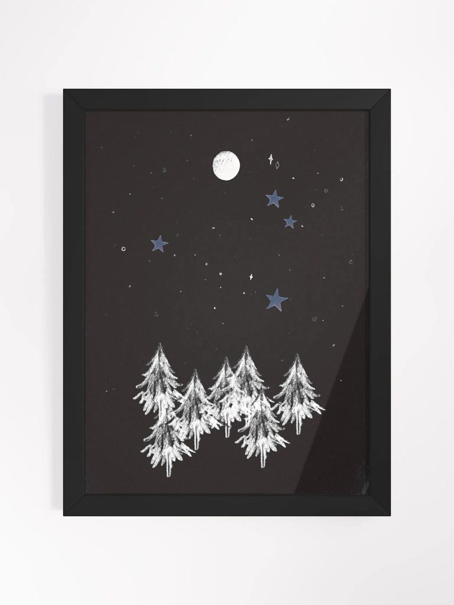 Full Moon Framed Art Print product image (1)