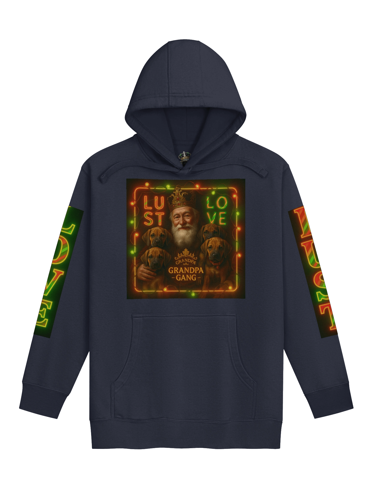 Regal Crown and Shield Hoodie product image (4)