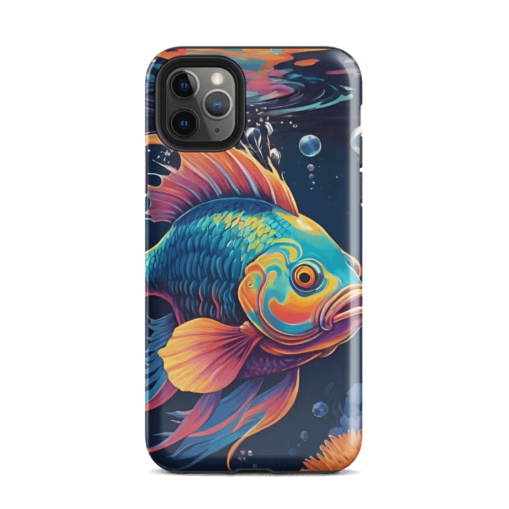 Aquatic Oasis: Coral Reef Fish iPhone Case product image (34)