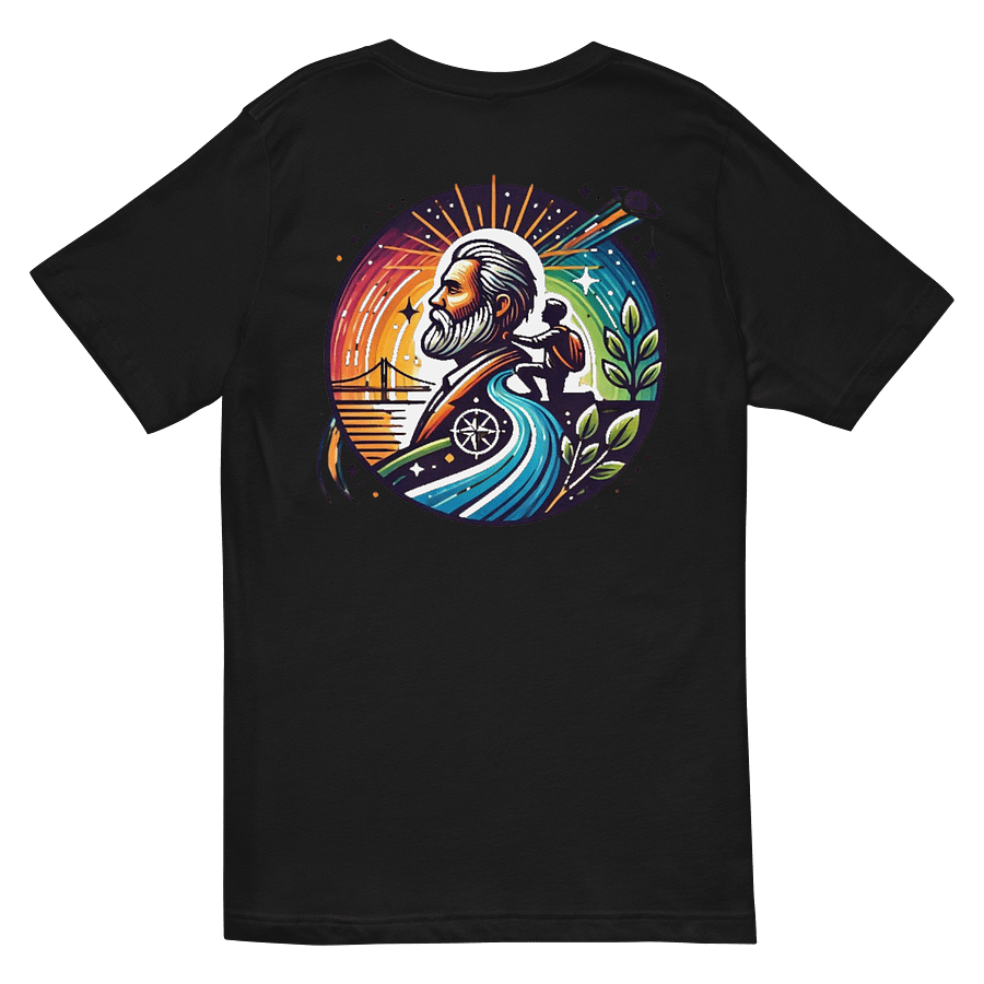 Cosmic Wanderer V-Neck Tee product image (4)