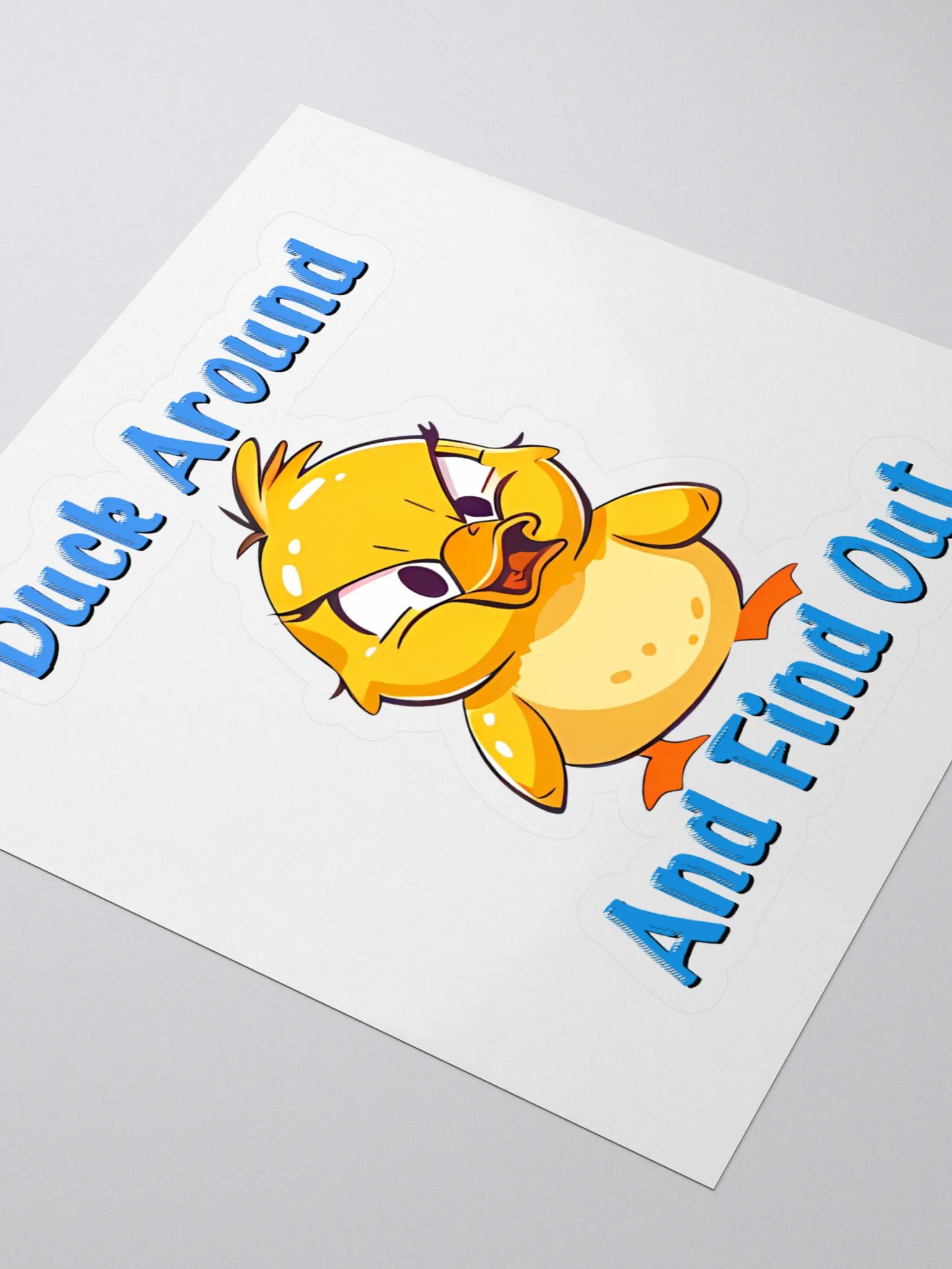 The Arcade Duck Around and Find Out Sticker product image (3)
