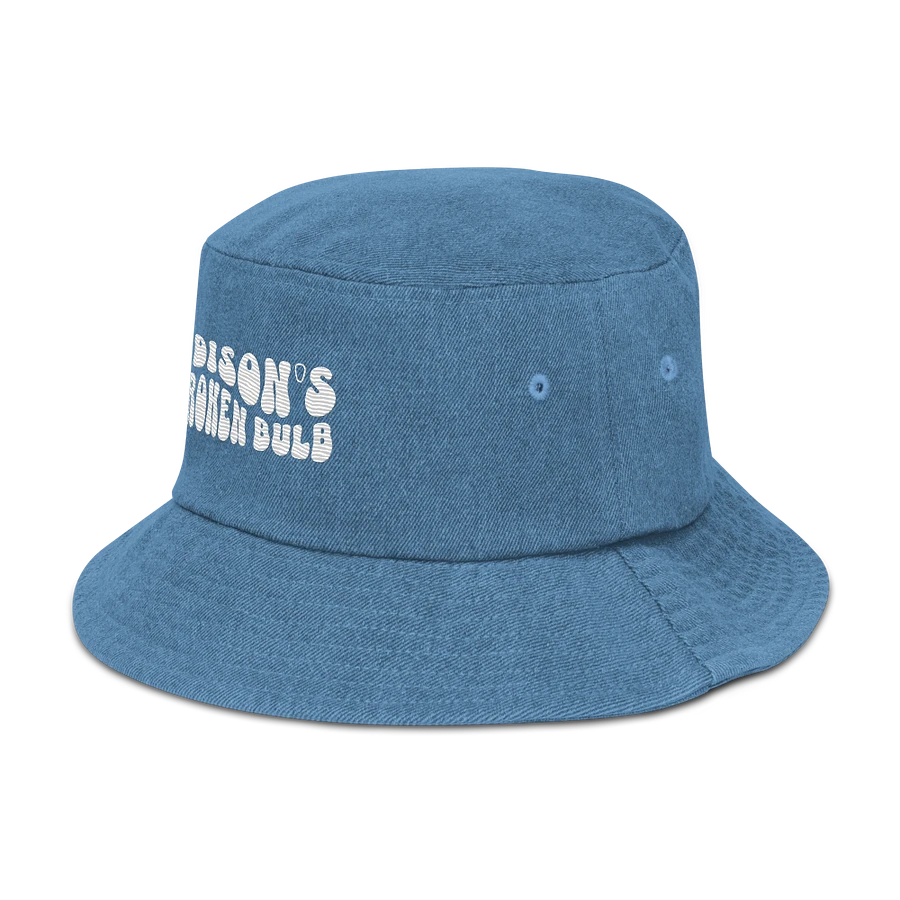 Edison's broken bulb - Colored (Denim Bucket Hat) product image (4)