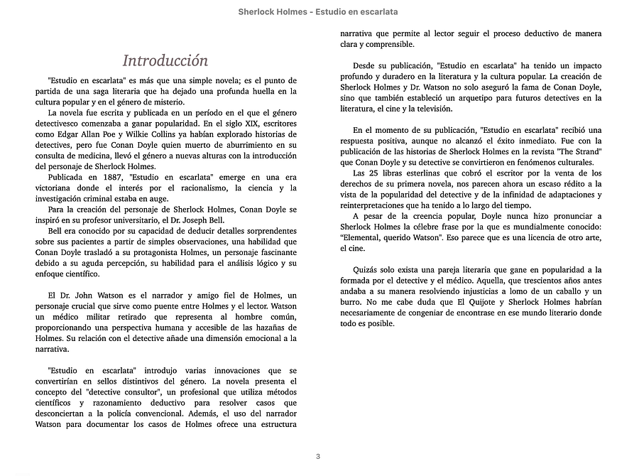 Sherlock Holmes en Estudio en Escarlata de Arthur Conan Doyle - E-book product image (2)