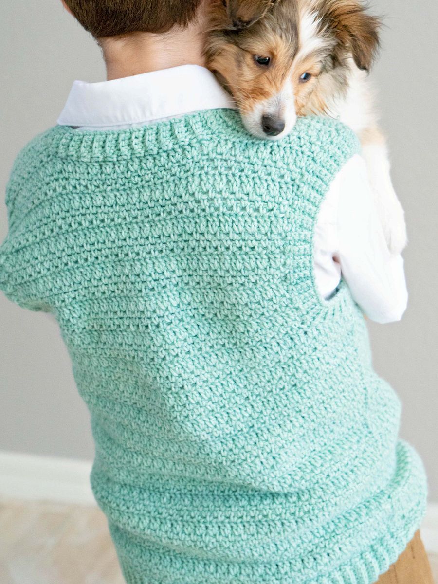 Heatherly Crochet Vest Pattern Tutorial product image (8)