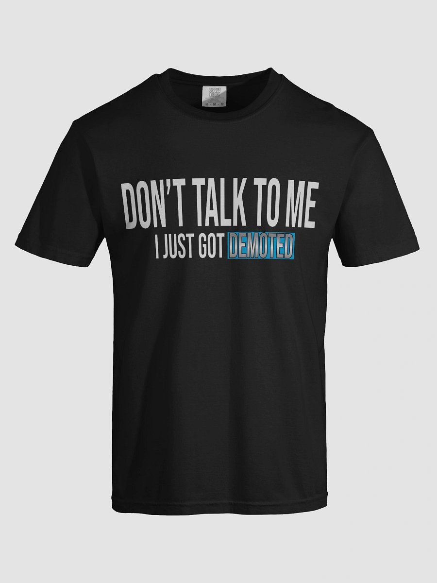 Don't Talk to me I Just got demoted product image (5)
